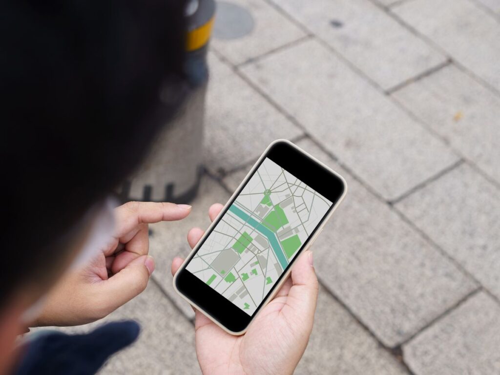 Consultation sur Google Maps