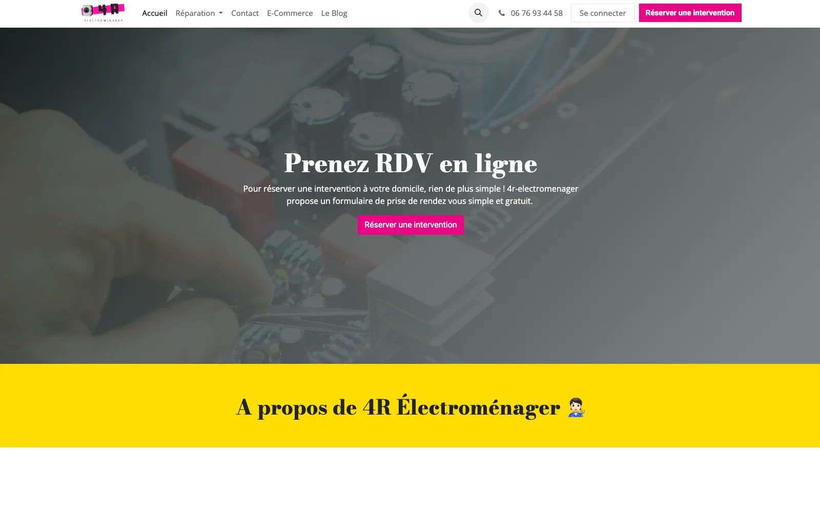 creation-site-internet-vision-chauff-narrosse Création de site internet pour Vision Chauff à Narrosse